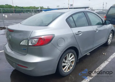 2012 Mazda Mazda3 I Grand Touring z USA, uszkodzony, nr VIN JM1BL1W85C1639234